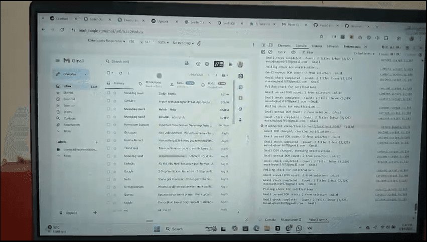 Freelance & Gmail Alert Notifier
